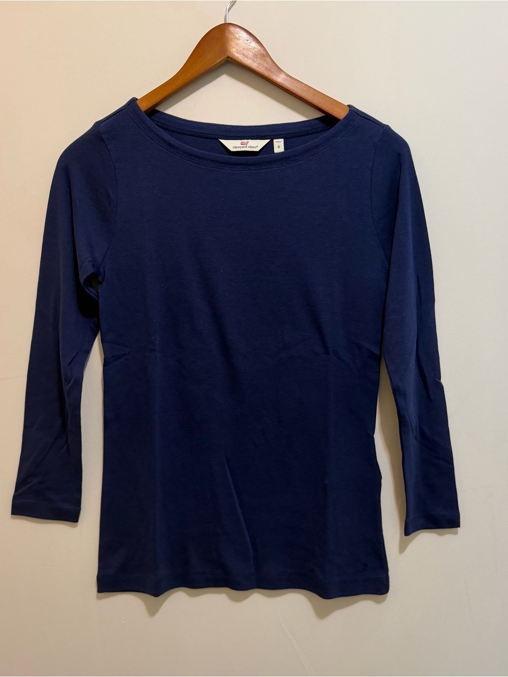 Vineyard Vines Navy Long Sleeve Crew Tee - NWOT